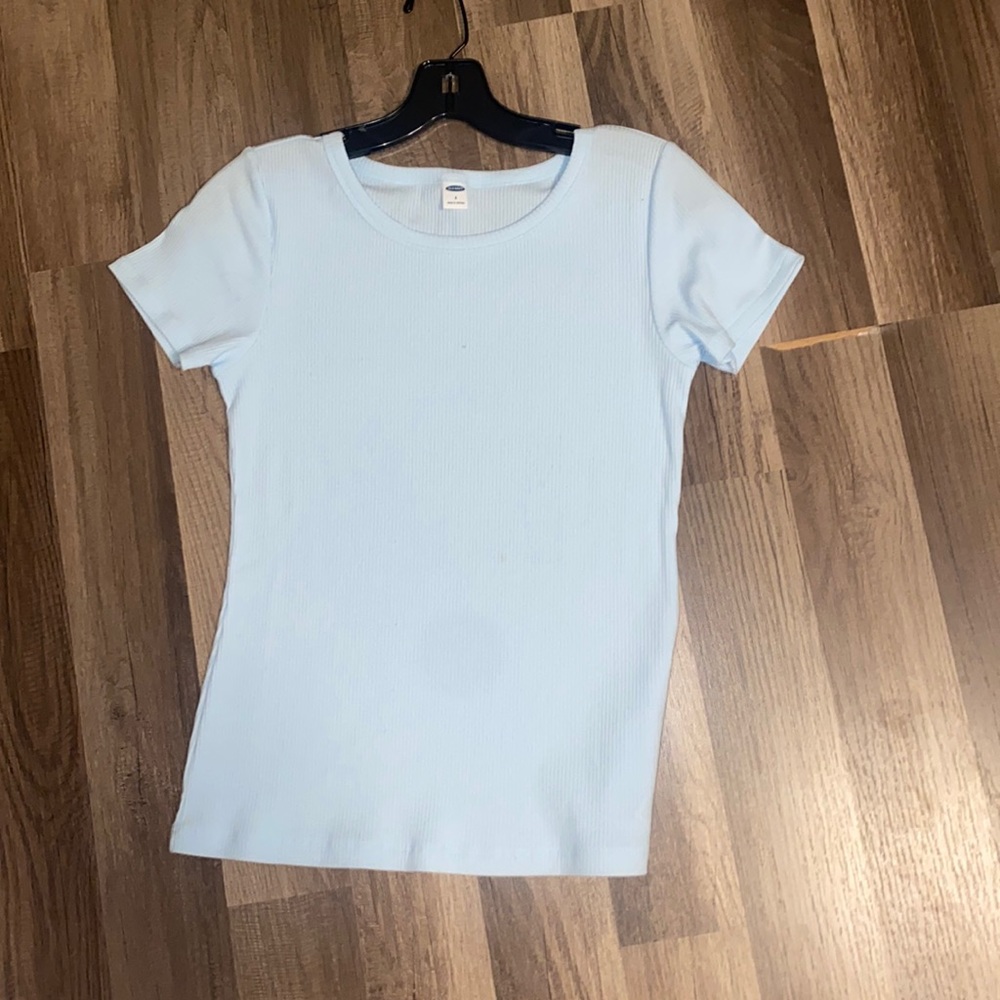 Old Navy blue shirt for sale.